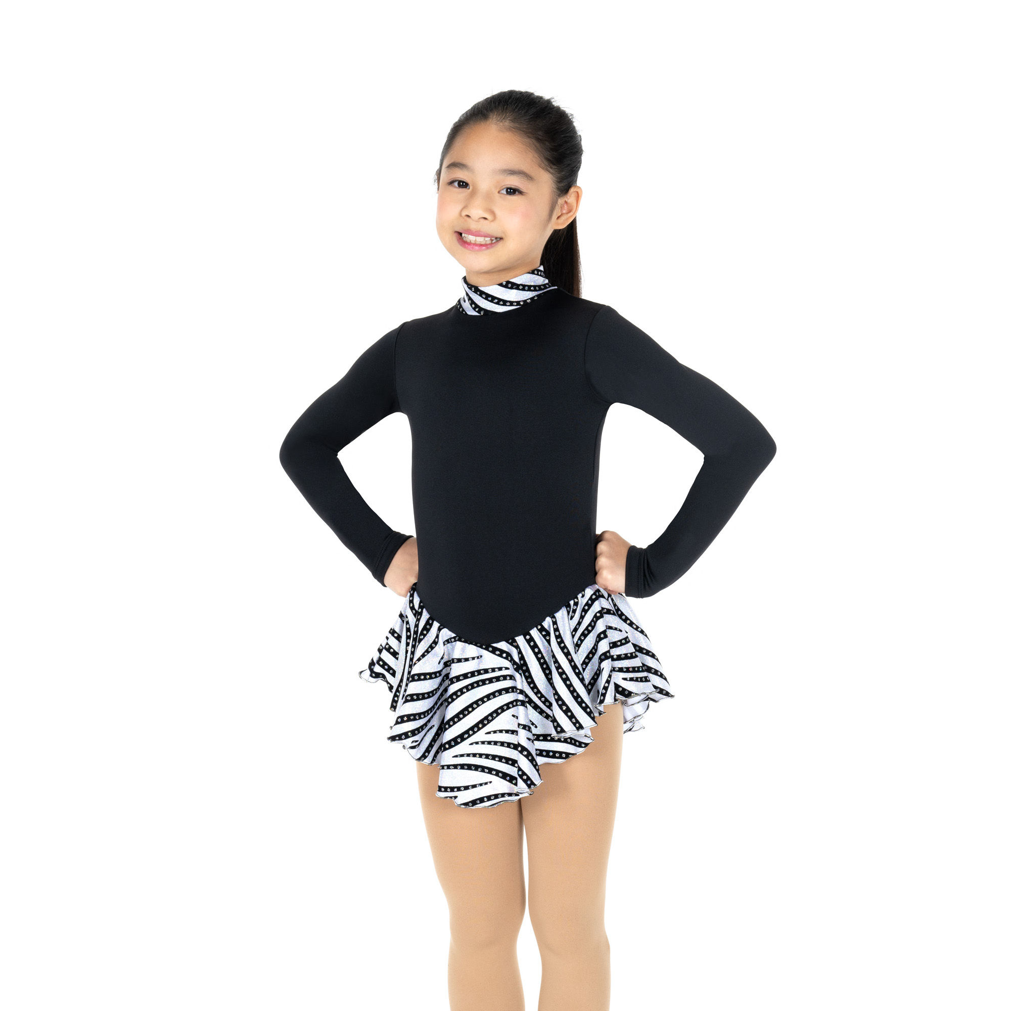 Jerry's  Figure Skating Dress 698 - Tiger Fleece Dress (Child)