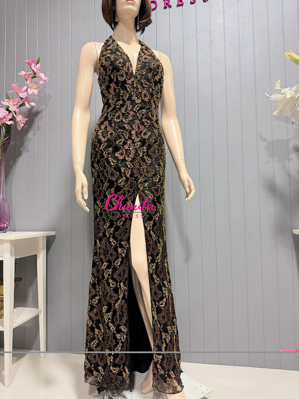 ภาพขนาดย่อ: Jasz Couture ราตรีคล้องคอน้ำตาล