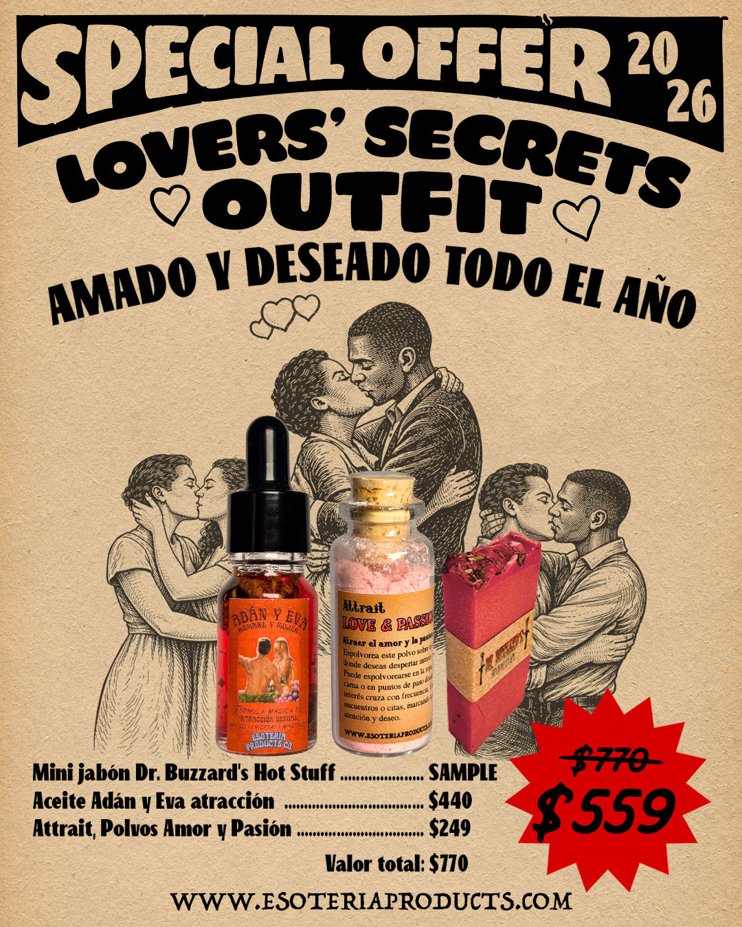 Special Offer 2026, Amado y deseado todo el año