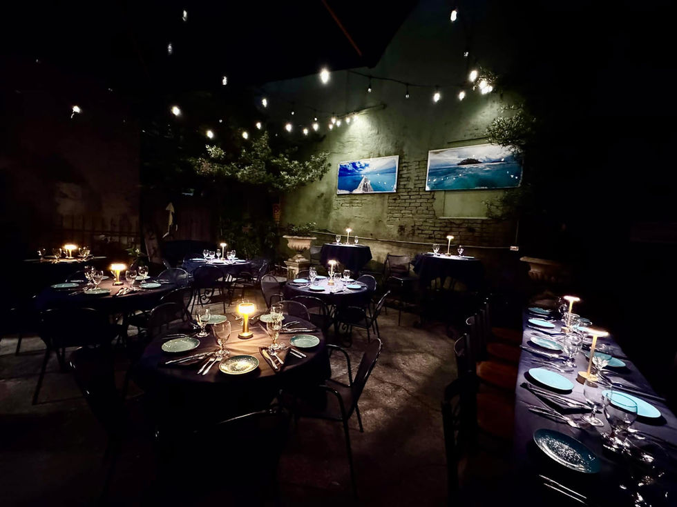 Penton's Bistro Back Patio