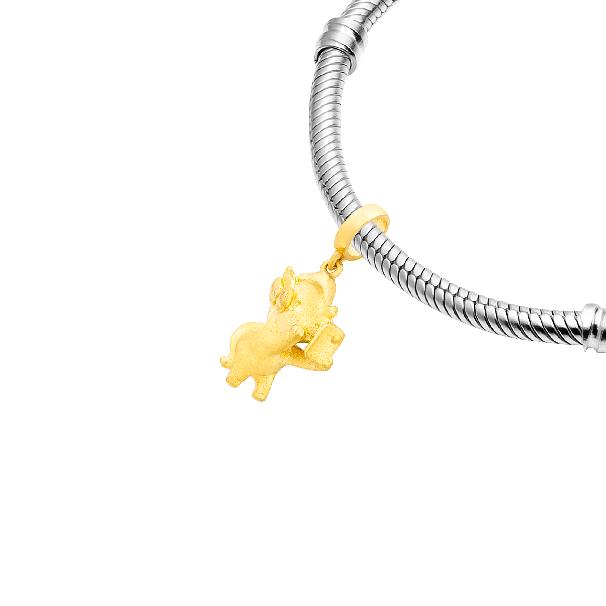 Hạt Charm Vàng 99% PNJ Turning