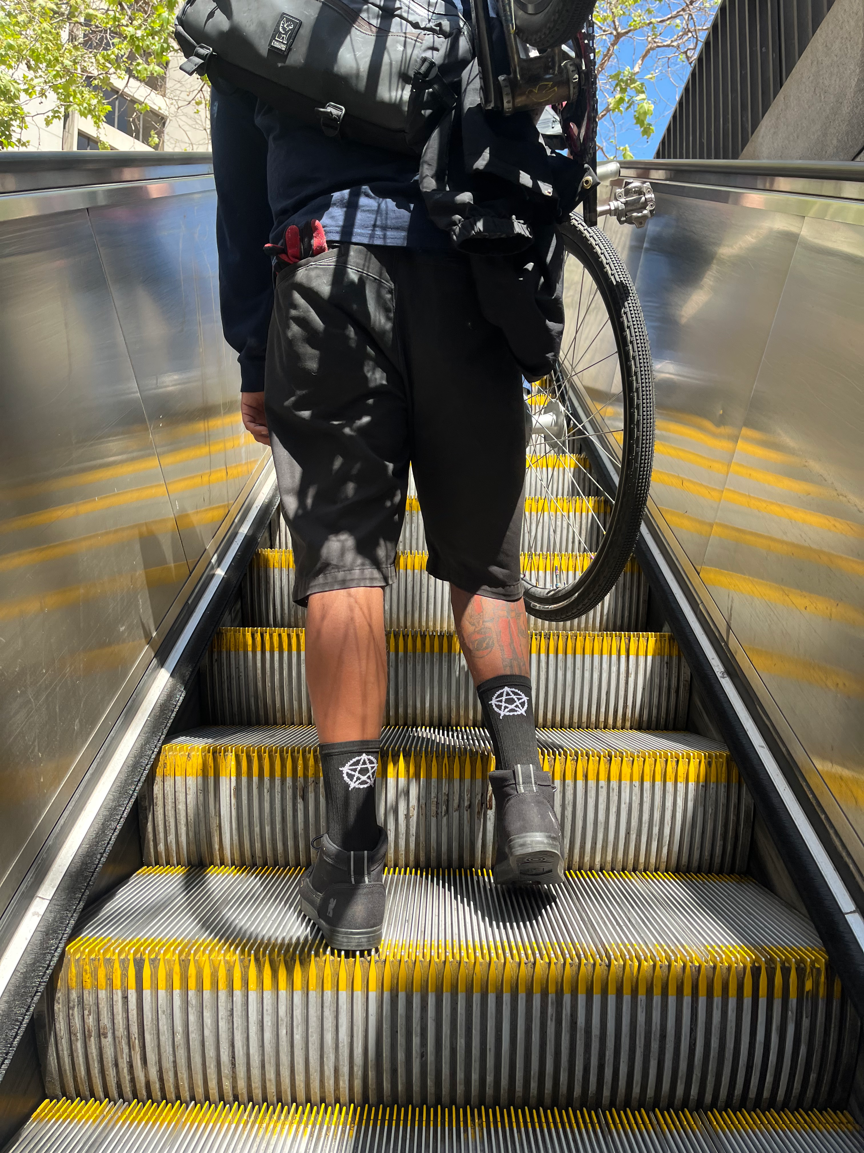 "Smiles For Miles" Cosmic Socks