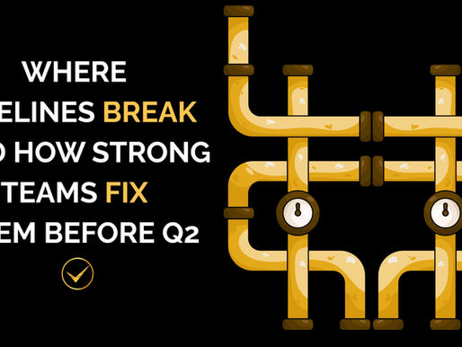 Where pipelines break and how to fix them: how to identify gaps in your sales system.