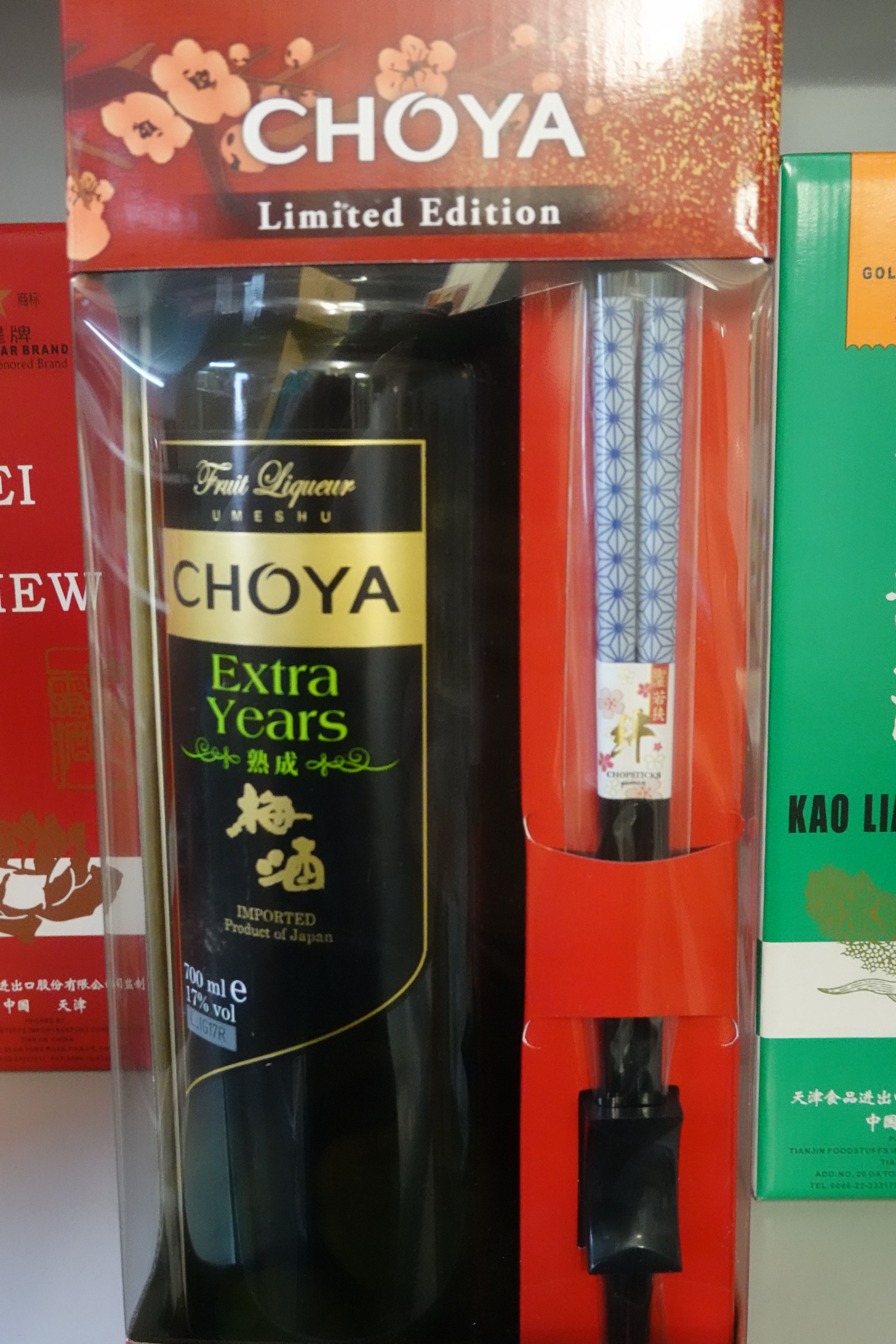 Pflaumenwein Choya mit Pflaumen 750ml
