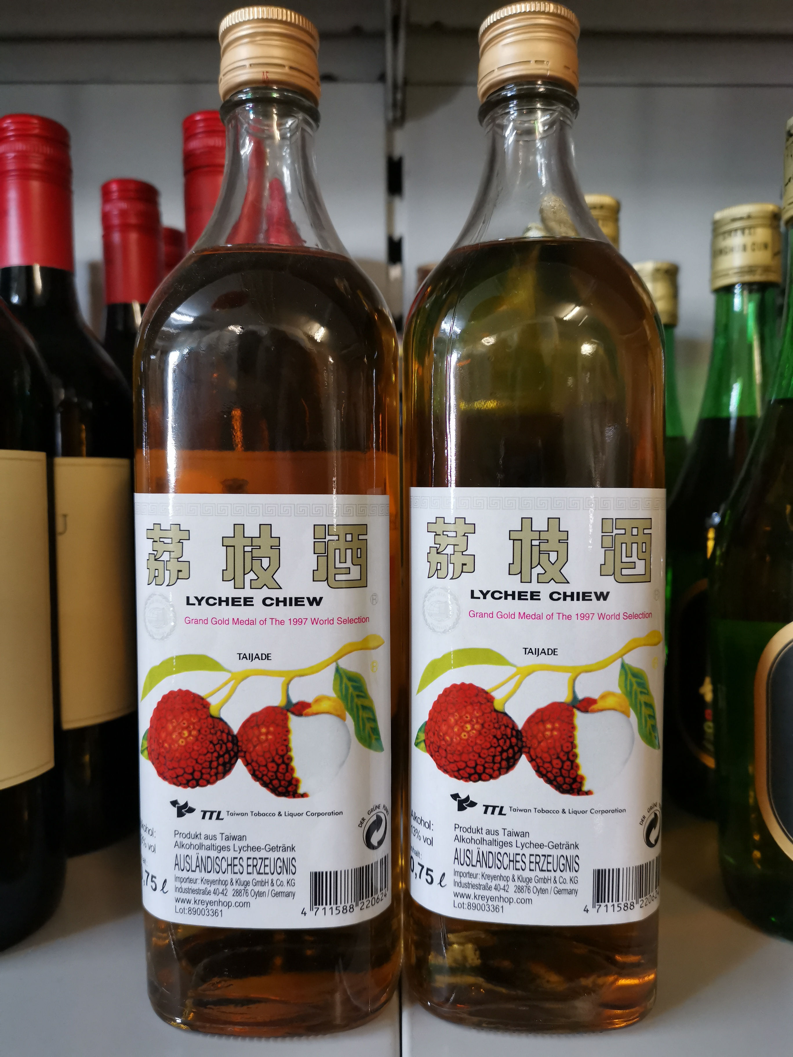 Lycheewein Taiwan 750ml