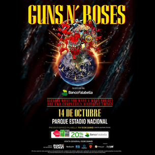 ¡LLEGA LA ARTILLERÍA PESADA! GUNS N’ ROSES VUELVE CON SU ROCK DEMOLEDOR PARA REMECER EL PARQUE ESTADIO NACIONAL