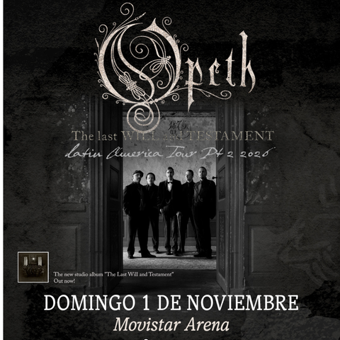 OPETH CONFIRMA SHOW EN CHILE: LA LITURGIA DEL METAL PROGRESIVO VUELVE A CELEBRARSE EN VIVO