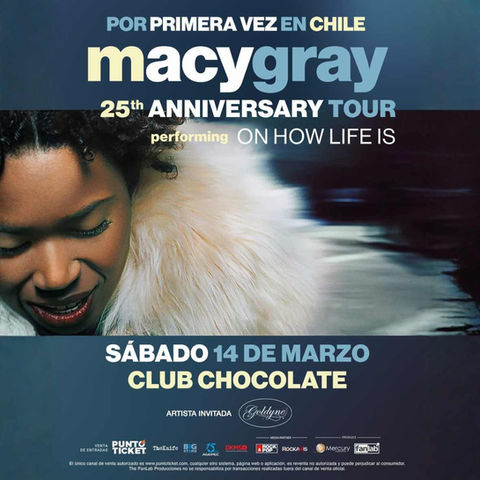 Noche de soul con sello nacional: Goldyne será la voz encargada de abrir el show de Macy Gray en Chile