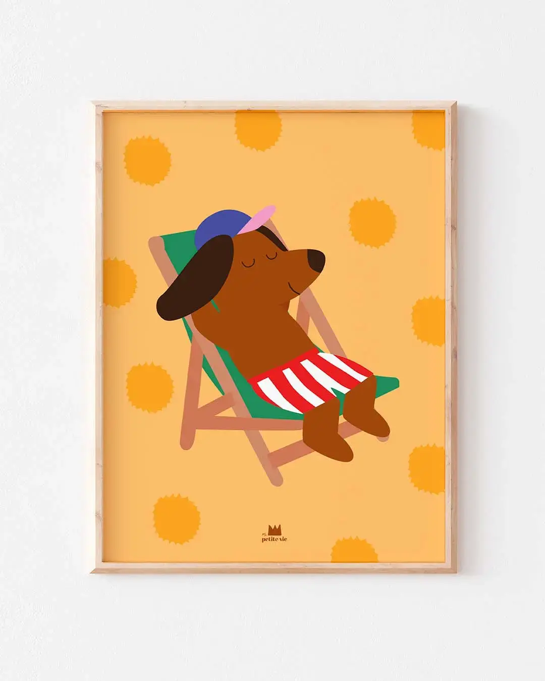 איור כלב קייצי