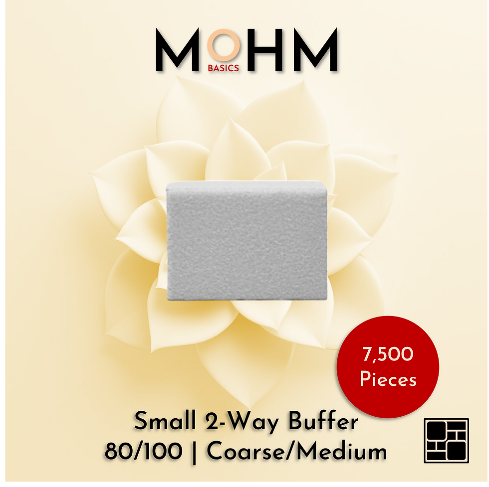 Hình thu nhỏ: 2-Way Buffer; Small; 1.4 x 1.0 x 0.5 Inches; 80/100; Coarse/Medium