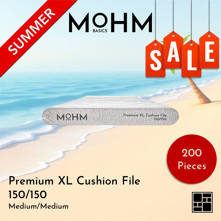 SUMMER SALE - Premium XL Cushion File; 7.5 x 1.0 x 0.2 Inches; 150/150; Medium