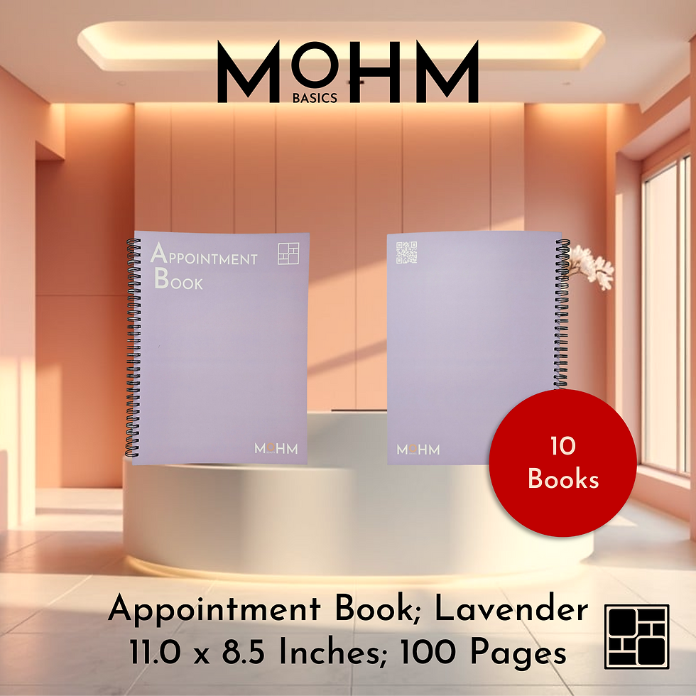 Hình thu nhỏ: Appointment Book; 11.0 x 8.5 Inches; 100 Pages; Lavender
