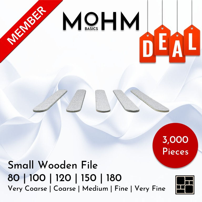 MEMBER DEAL - Wooden File; Small; 5.0 x 0.6 x 0.1 Inches