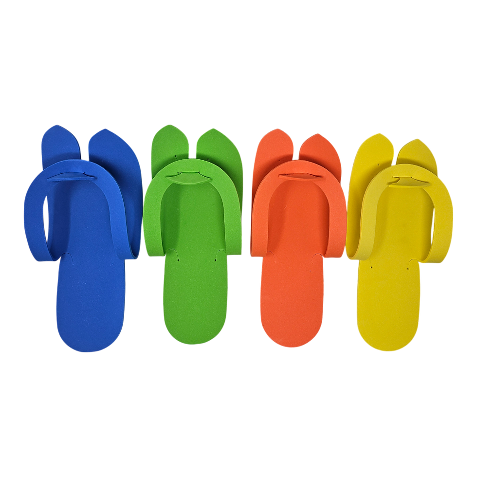 Thumbnail: Foam Slipper; Foldable; Assorted Colors