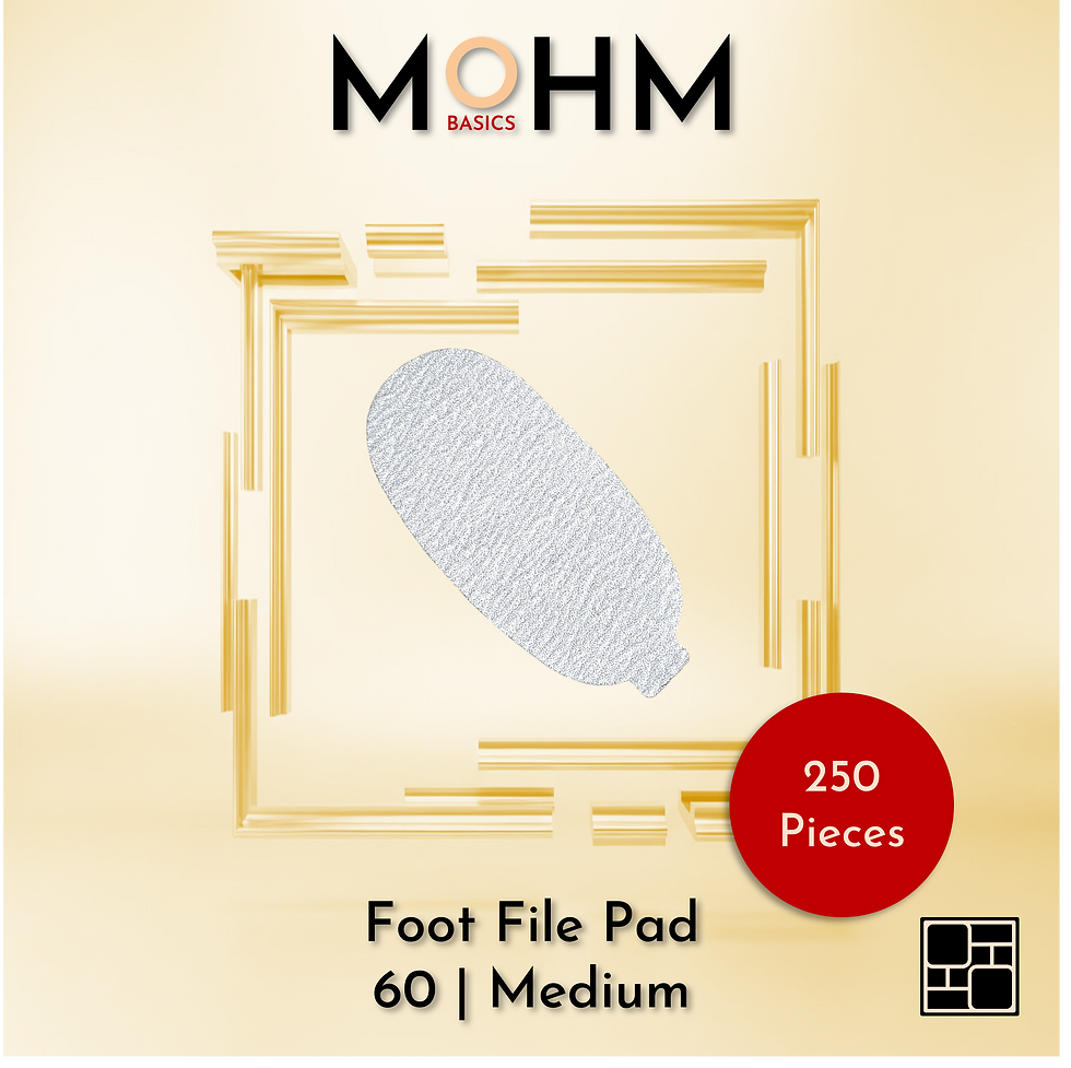 Hình thu nhỏ: Foot File Pad; 3.9 x 1.9 Inches; 60 Medium; Zebra