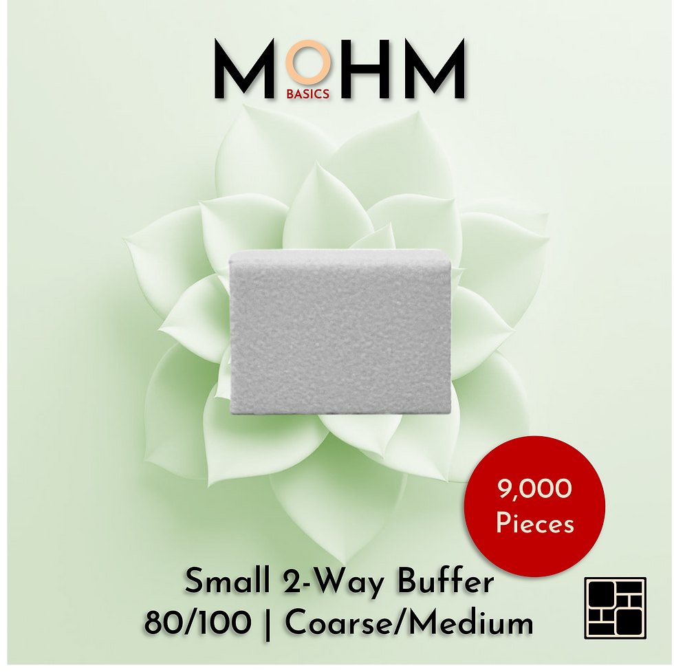 Hình thu nhỏ: 2-Way Buffer; Small; 1.4 x 1.0 x 0.5 Inches; 80/100; Coarse/Medium