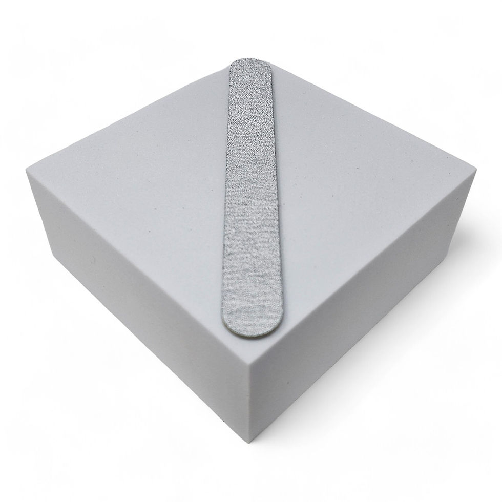 サムネイル： Wooden File; Small; 5.0 x 0.6 x 0.1 Inches; 100/100 Coarse/Coarse