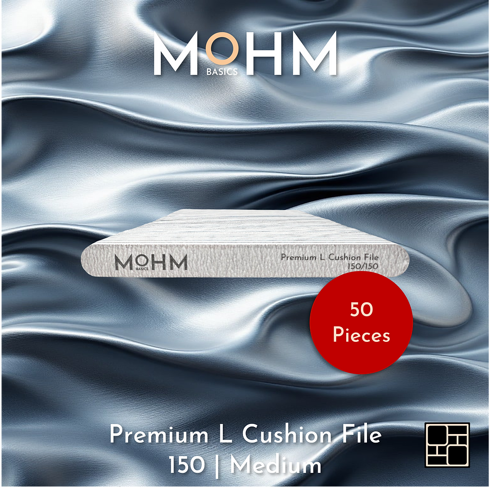 Premium L Cushion File; 7.5 x 0.8 x 0.2 Inches; 150/150 Medium