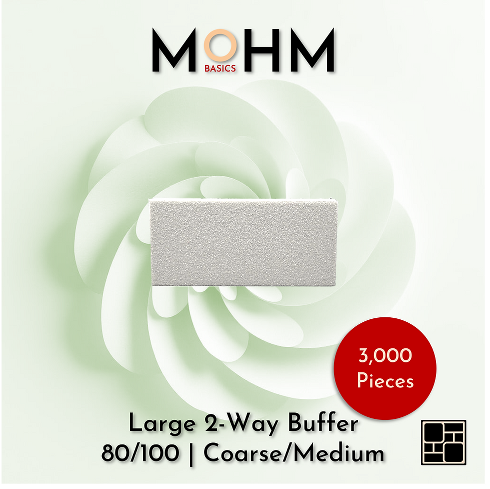 Hình thu nhỏ: 2-Way Buffer; Large; 3.0 x 1.4 x 0.5 Inches; 80/100; Coarse/Medium