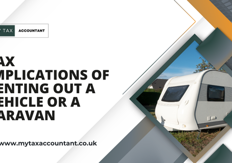 Tax Implications of Renting Out a Vehicle or a Caravan