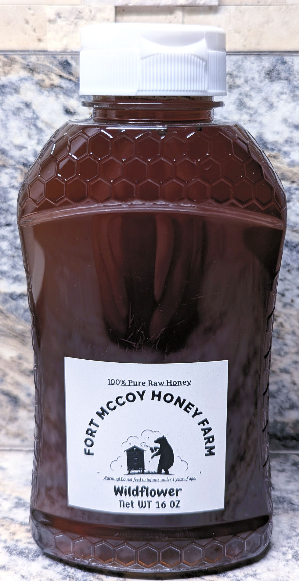 16oz Wildflower Honey
