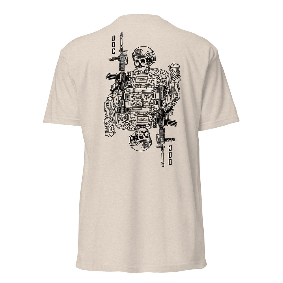 Thumbnail: 8404 Hospital Corpsman Tee (Blank Ink Only)
