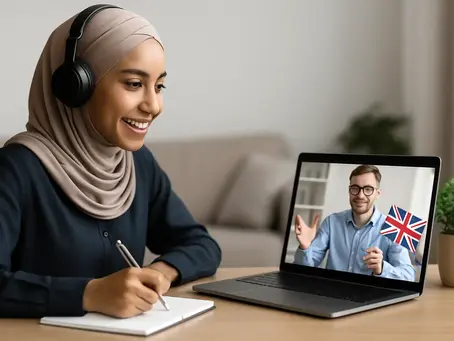 دورة انجليزي اونلاين مع مدرسين من بريطانيا