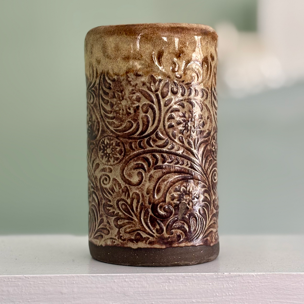 Thumbnail: Paisley Gloss Travel Tumbler