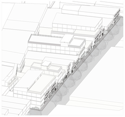 Retail Reinterpretation Axonometry
