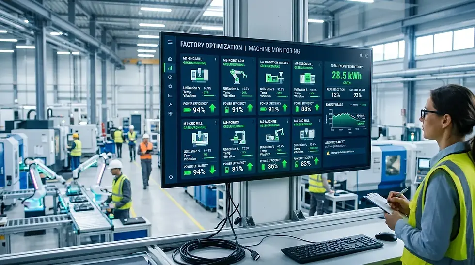 Comment l’intelligence artificielle peut réduire la consommation énergétique industrielle