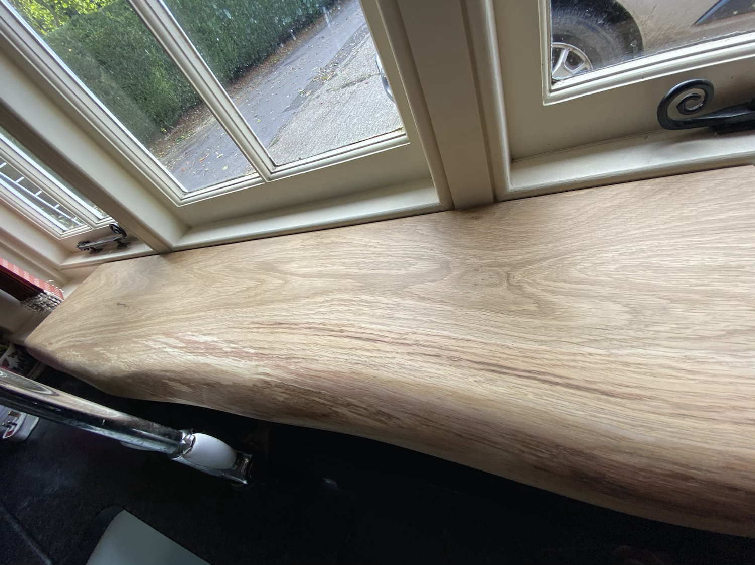 900mm Long Rustic Oak Window Boards, Supplied With A Soft Waney Edge