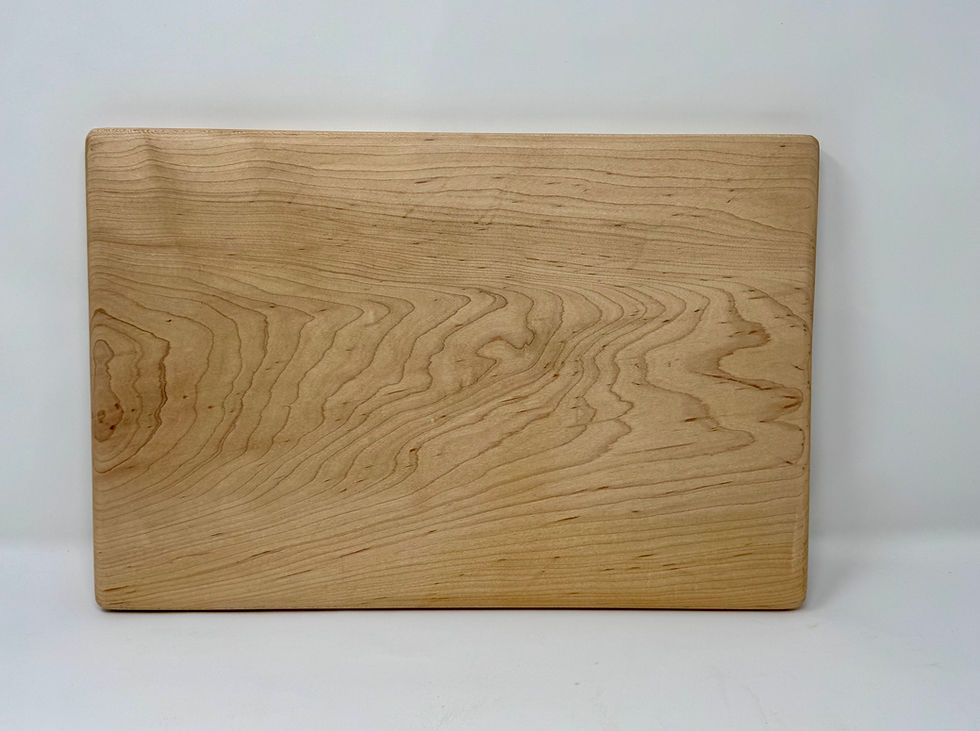 Thumbnail: Lightweight Hard Maple wooden chopping board, perfect for meatb and fish preperation
