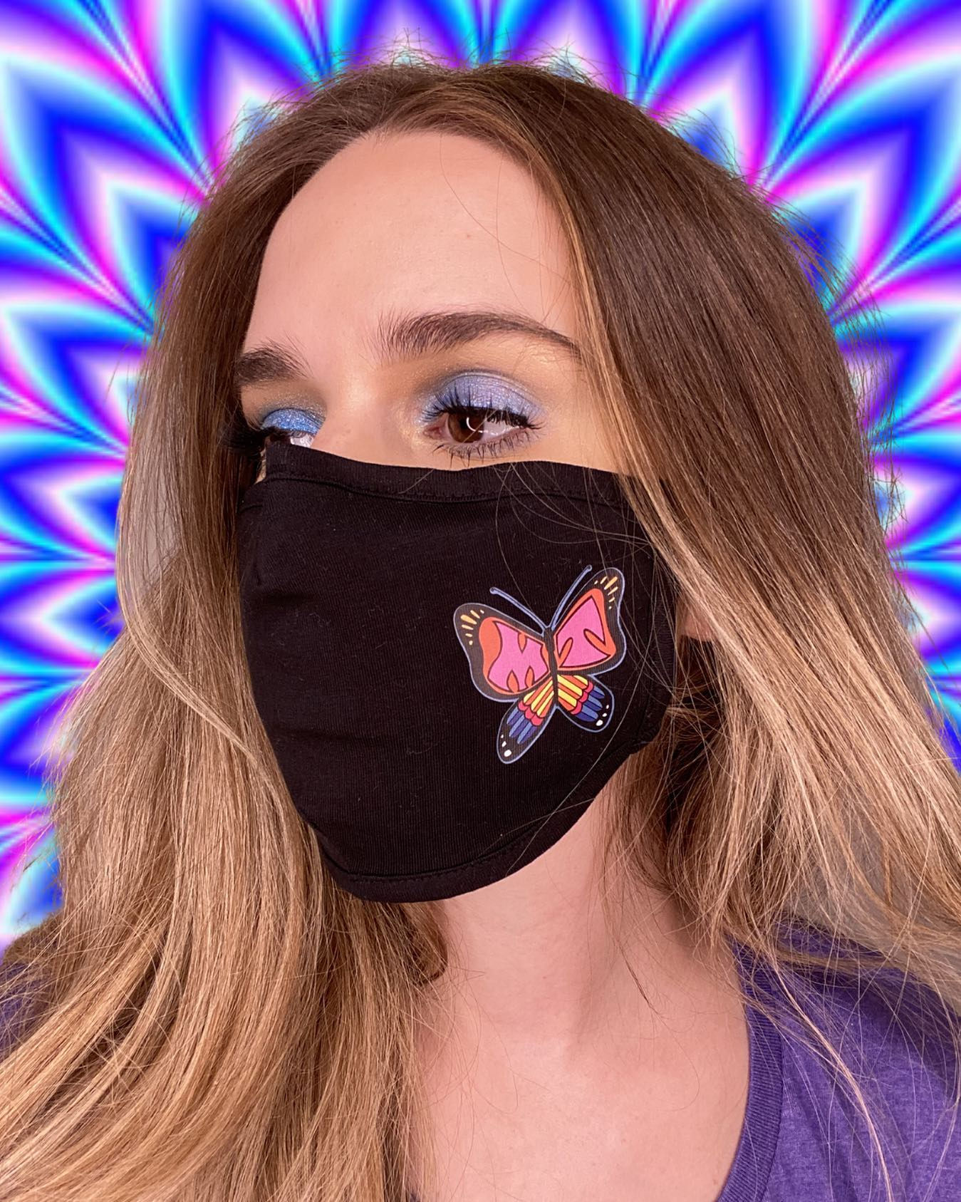 MT Reusable Butterfly Face Mask