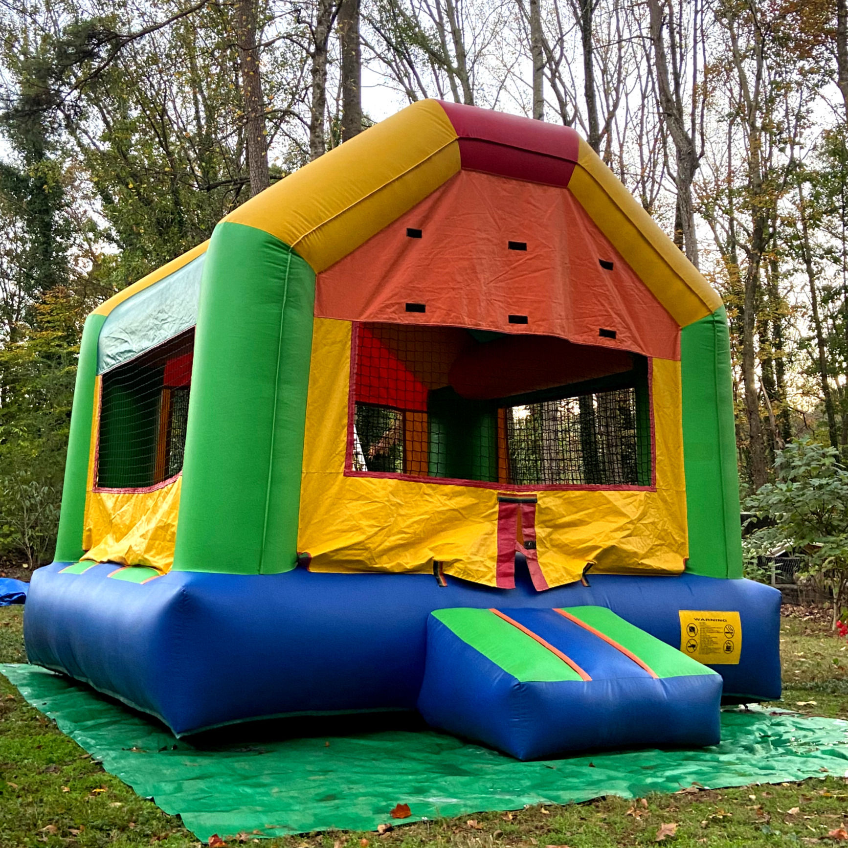 Rainbow Bounce House