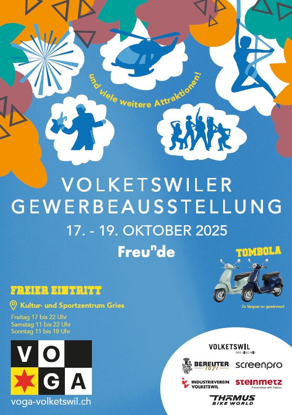 Für Ausstellende: Plakat A4 zur VOGA