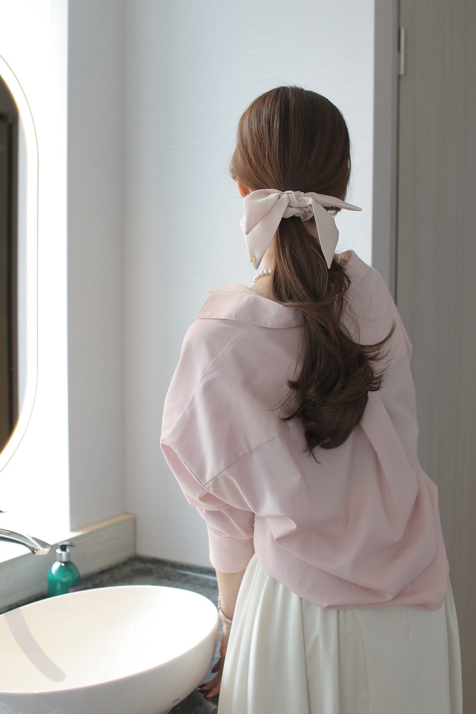 サムネイル： angel hair silhouette chouchou-shabby pink