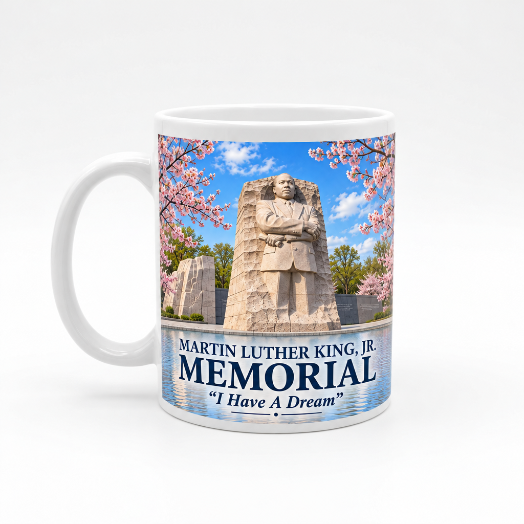 Martin Luther King, Jr. Memorial Ceramic Landmark Souvenir Mug