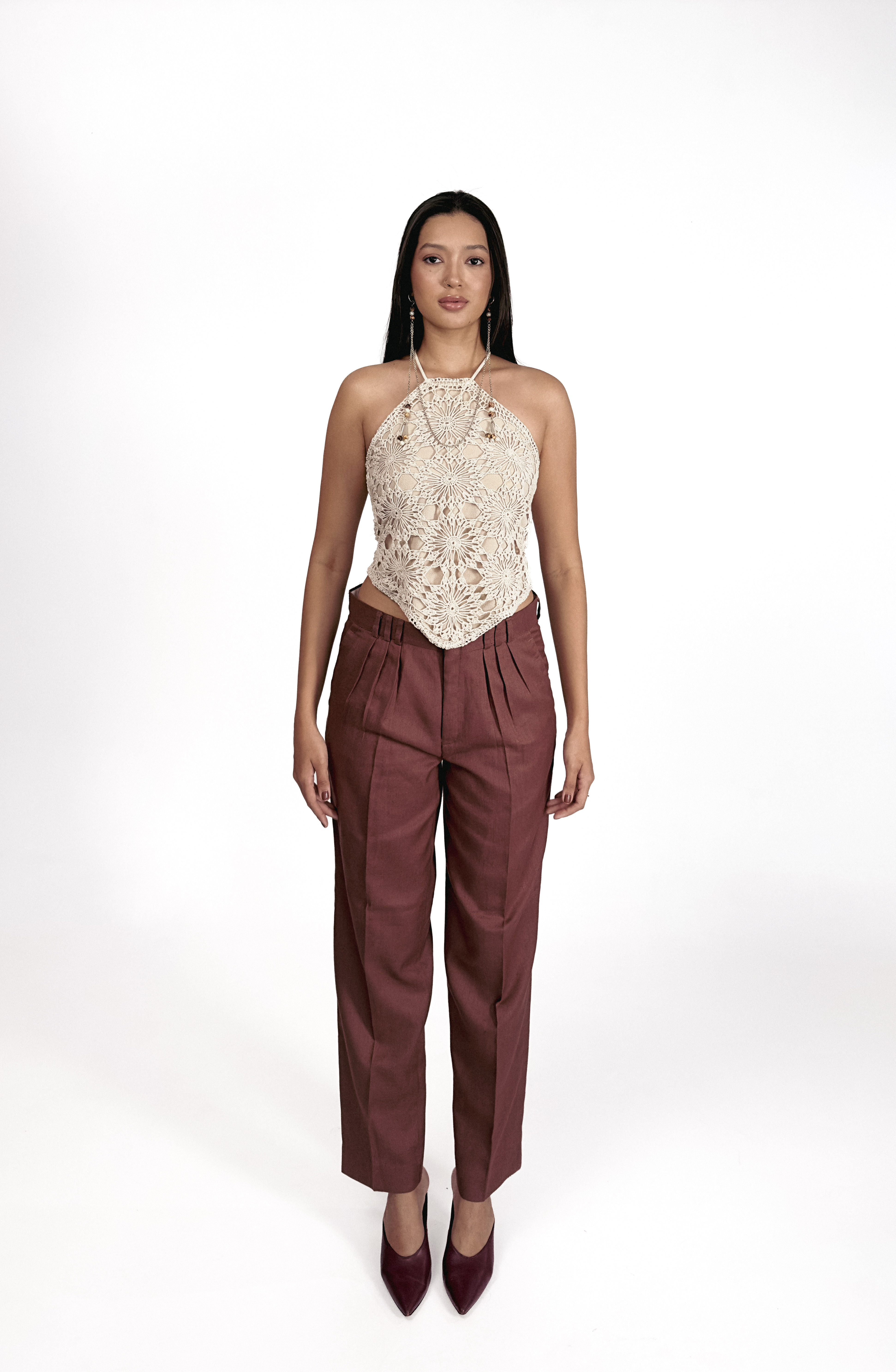 Calça Vintage em Linho