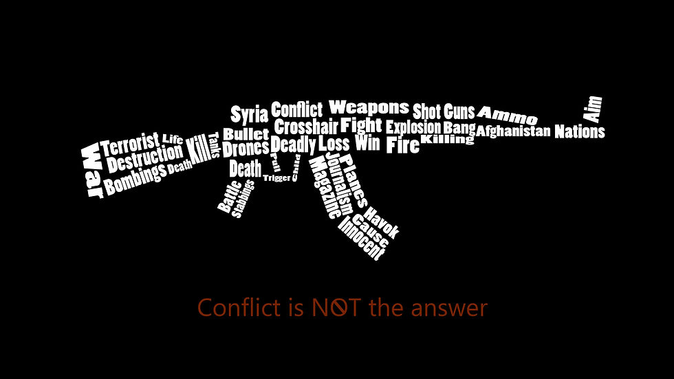 Conflict is not the answer