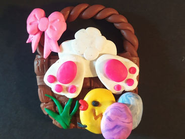 A cute Easter magnet