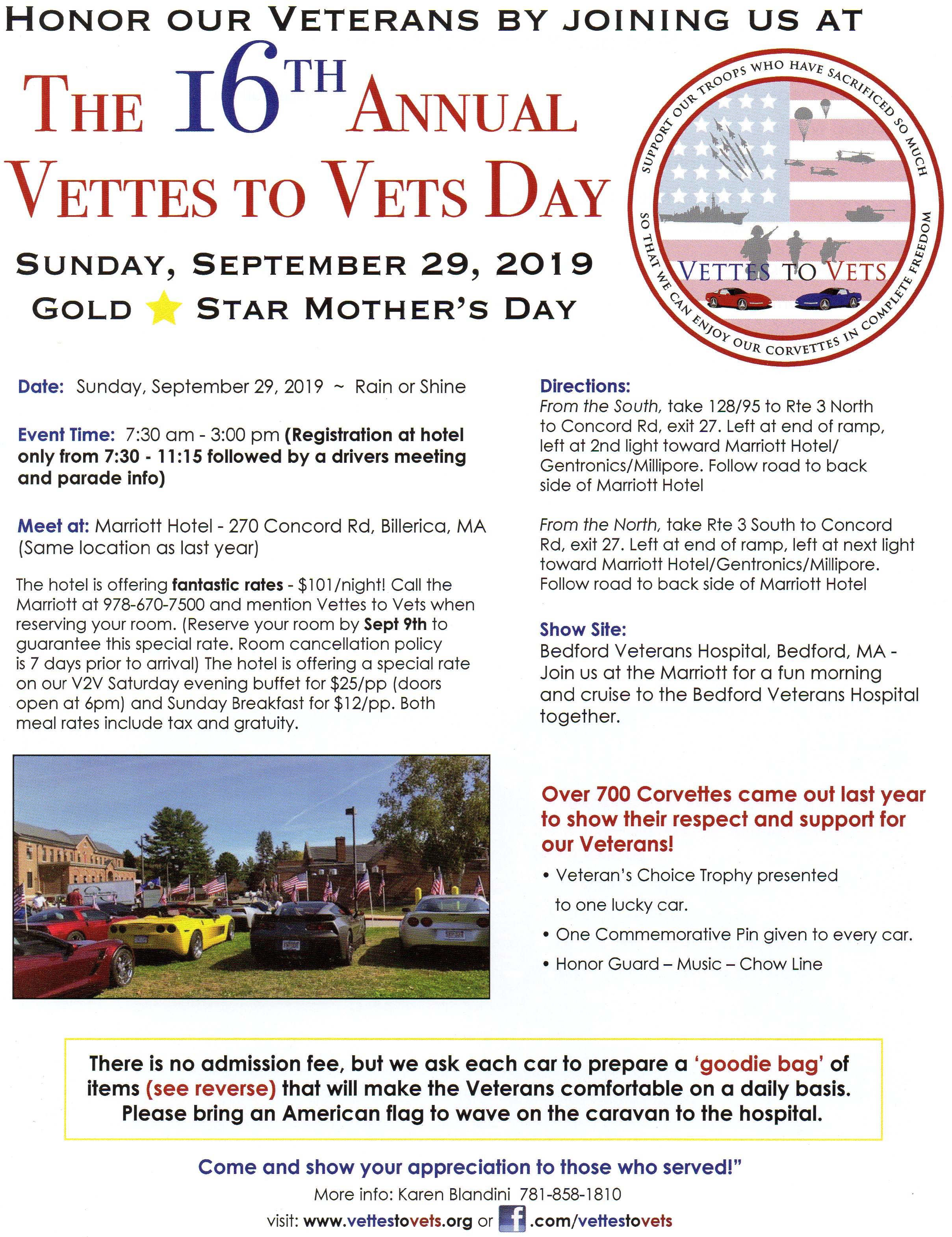 Corvette Club Event Flyers