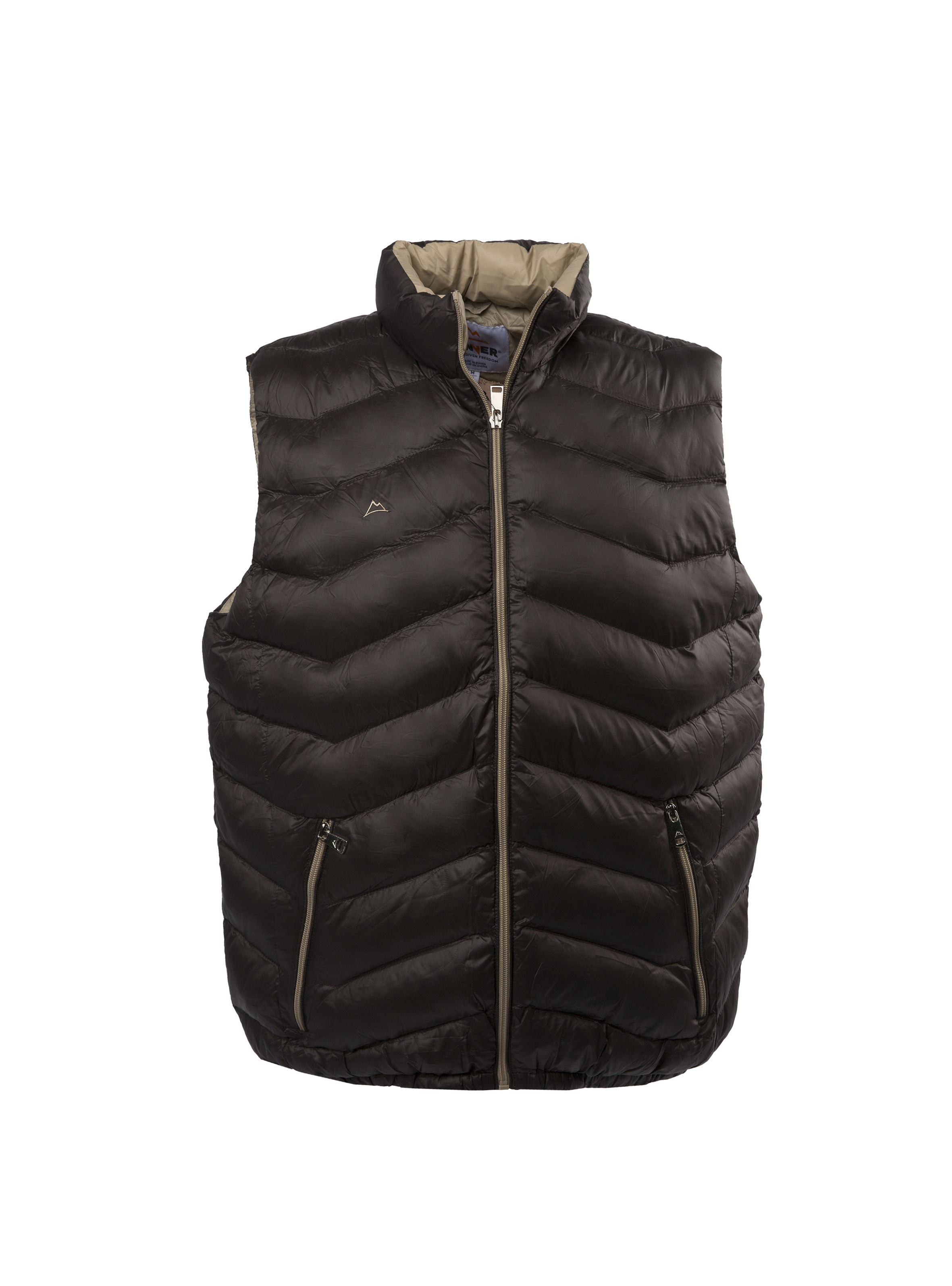 CHALECO LIGERO VE1990 BROWN/KAKHI