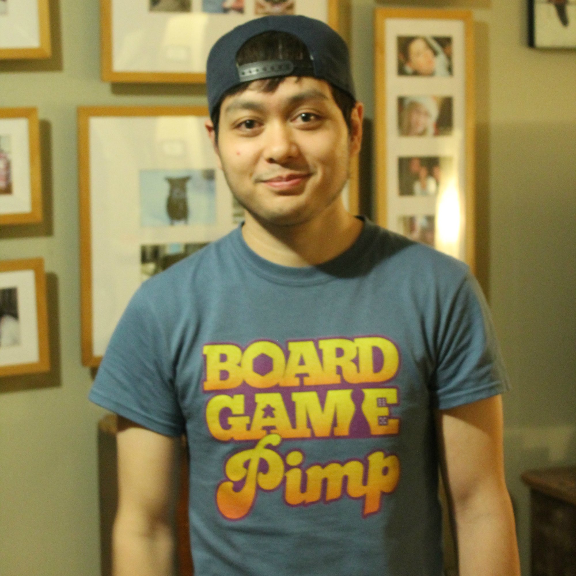 Board Game Pimp T-shirt | Mark F.