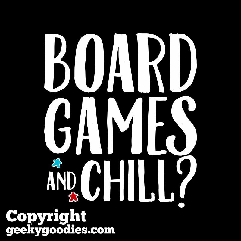 Thumbnail: Board Games and Chill? Ladies T-shirt