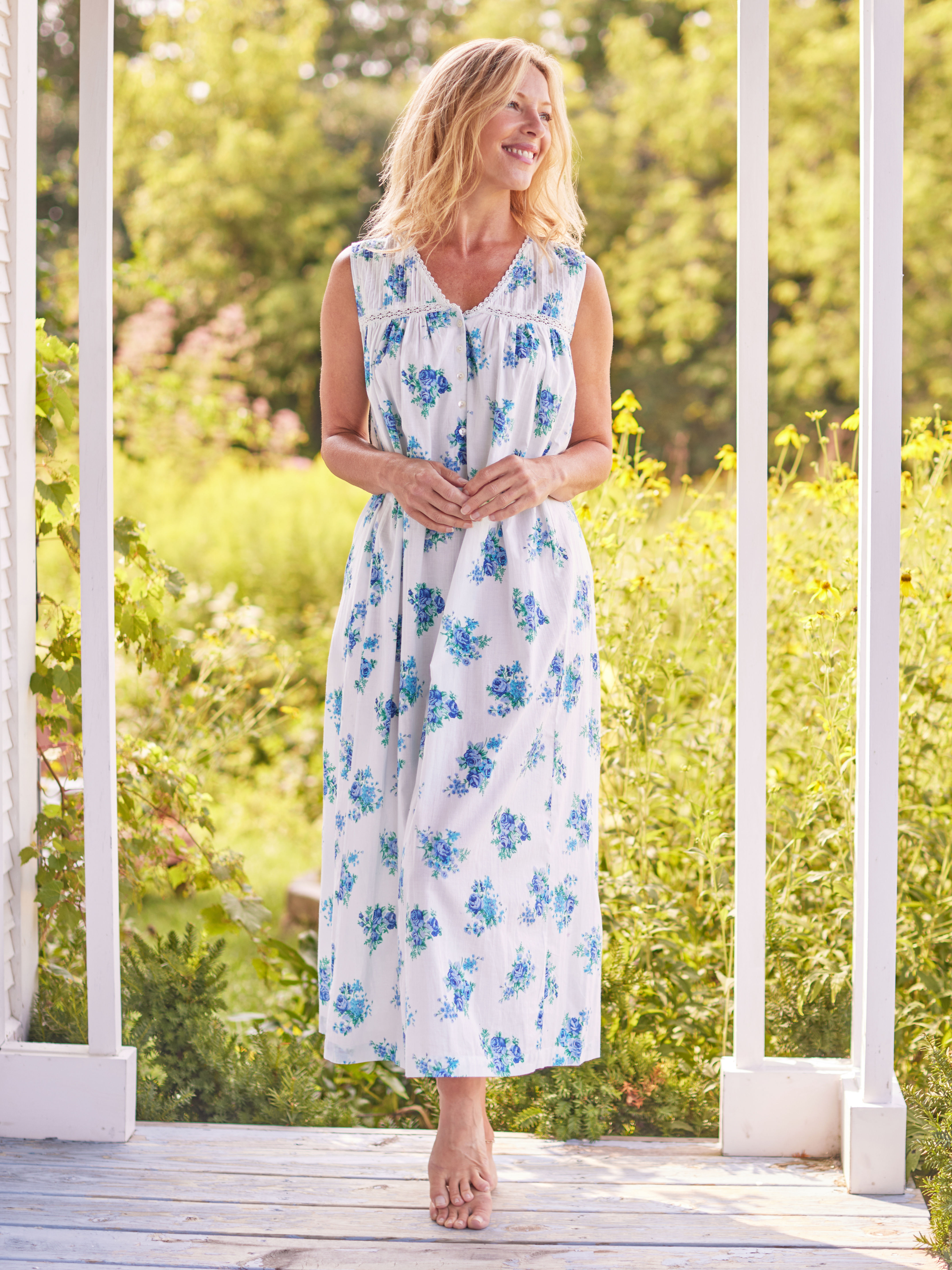 April Cornell Maritime Bouquet Nighty