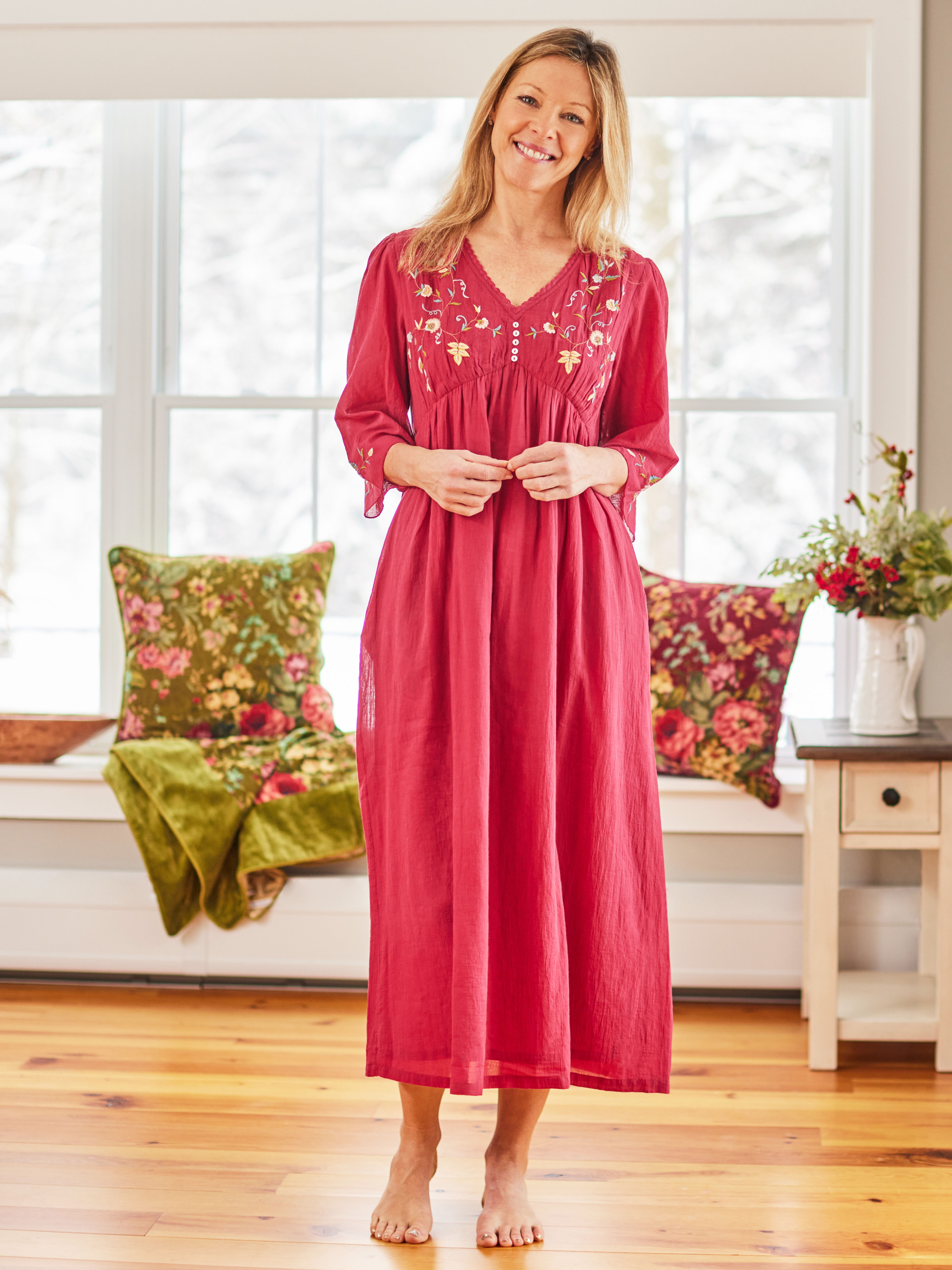 April Cornell Ruby Nighty