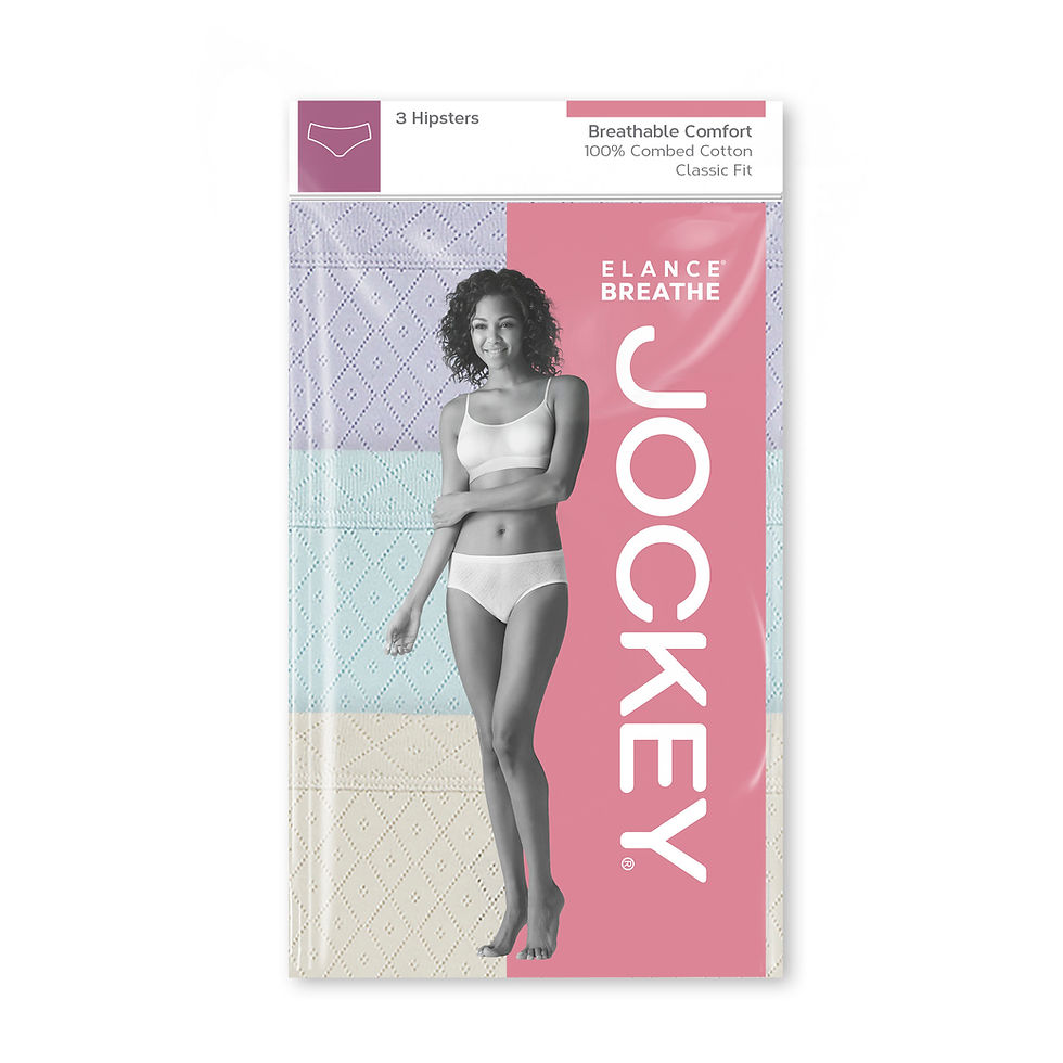 Thumbnail: Jockey Elance Breathe Hipster 3-pack