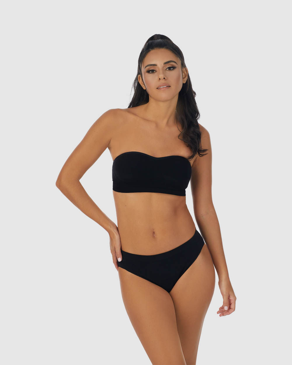 On Gossamer Strapless Bandeau