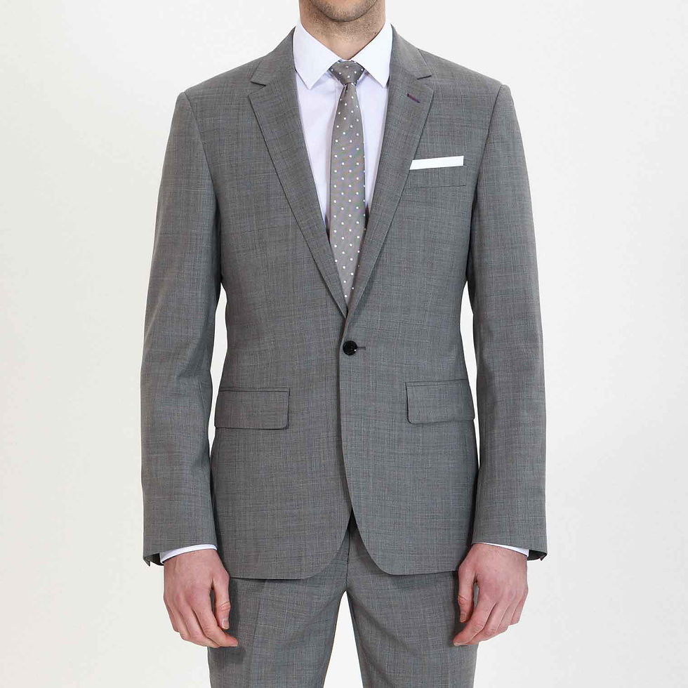 Classic Grey Suit Mens Business Suits