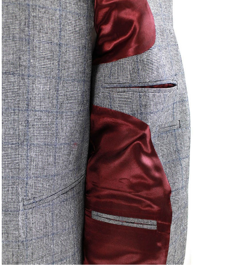 Thumbnail: Classic Mens Grey Suit for wedding